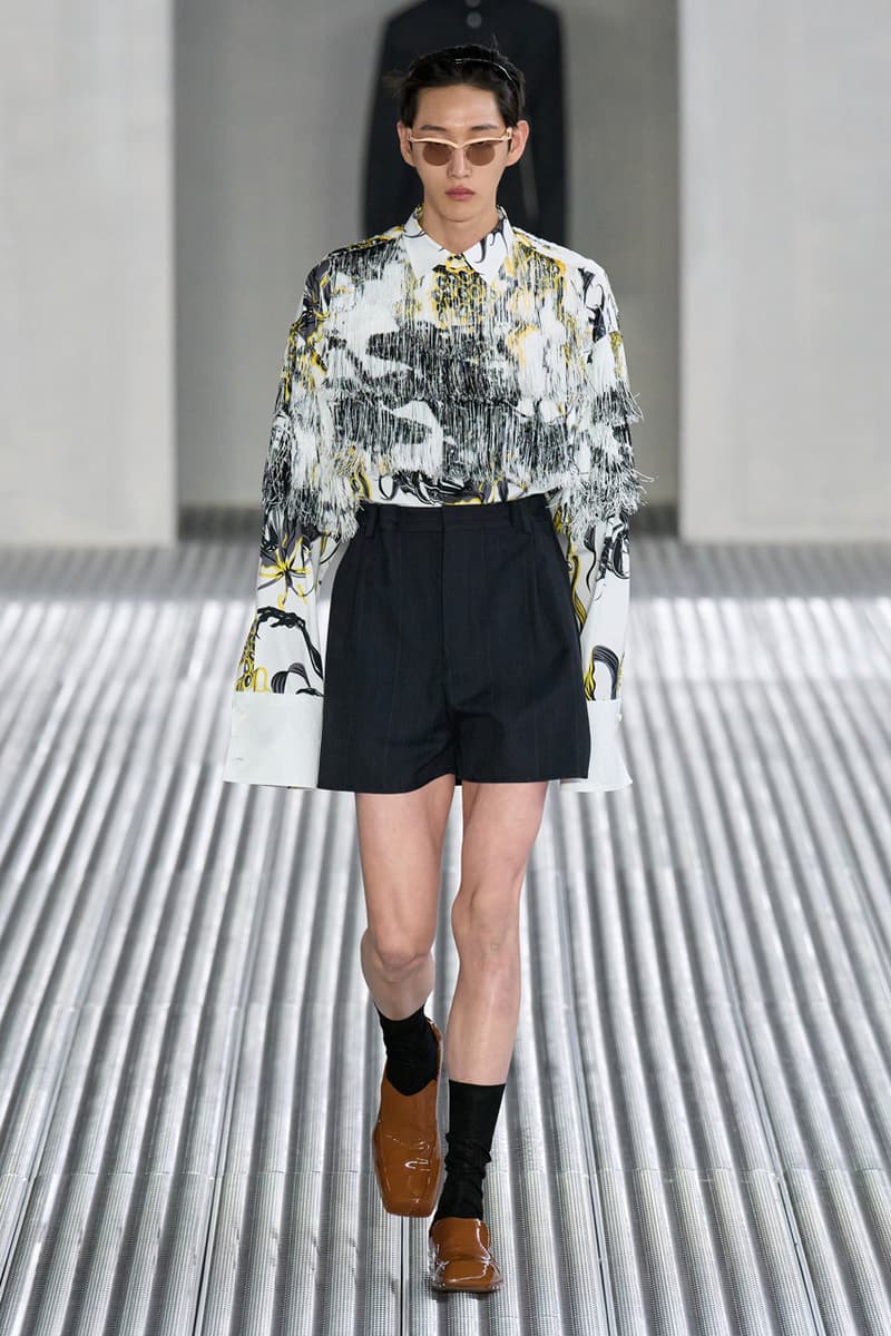 Prada Spring/Summer 2024 Men's Fluid Form Collection Runway Show Miuccia Prada Raf Simons Milan Fashion Week SS24