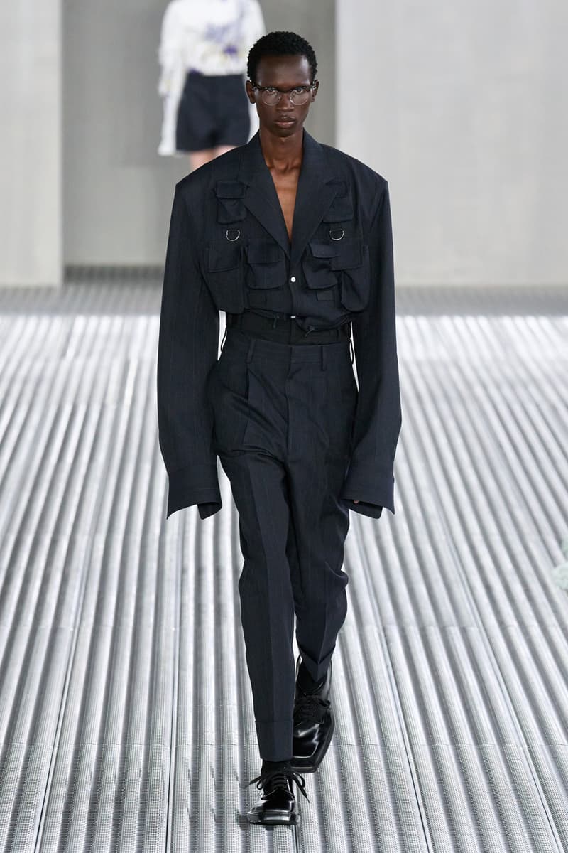 Prada Spring/Summer 2024 Men's Fluid Form Collection Runway Show Miuccia Prada Raf Simons Milan Fashion Week SS24