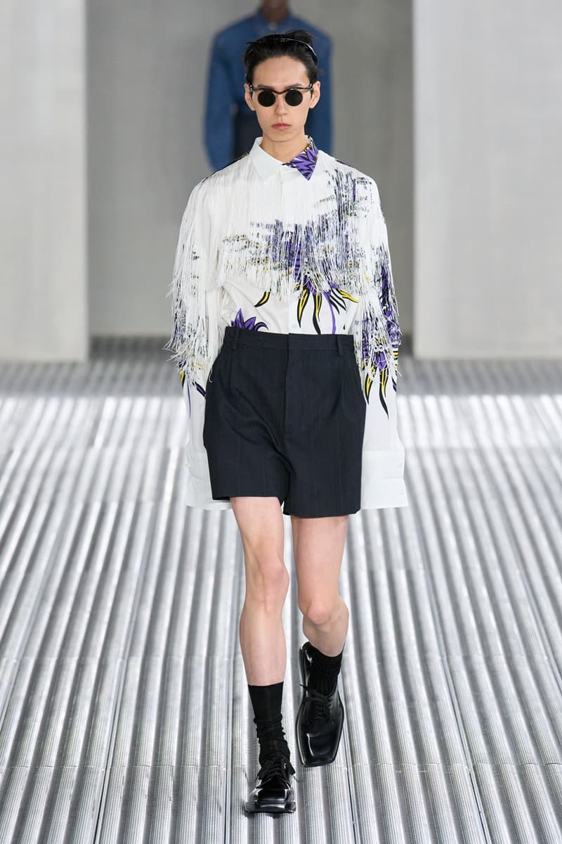 Prada Spring/Summer 2024 Men's Fluid Form Collection Runway Show Miuccia Prada Raf Simons Milan Fashion Week SS24