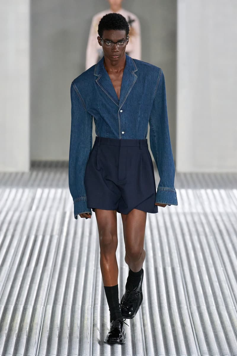 Prada Spring/Summer 2024 Men's Fluid Form Collection Runway Show Miuccia Prada Raf Simons Milan Fashion Week SS24