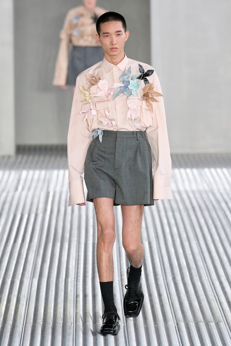 Prada Spring/Summer 2024 Men's Fluid Form Collection Runway Show Miuccia Prada Raf Simons Milan Fashion Week SS24