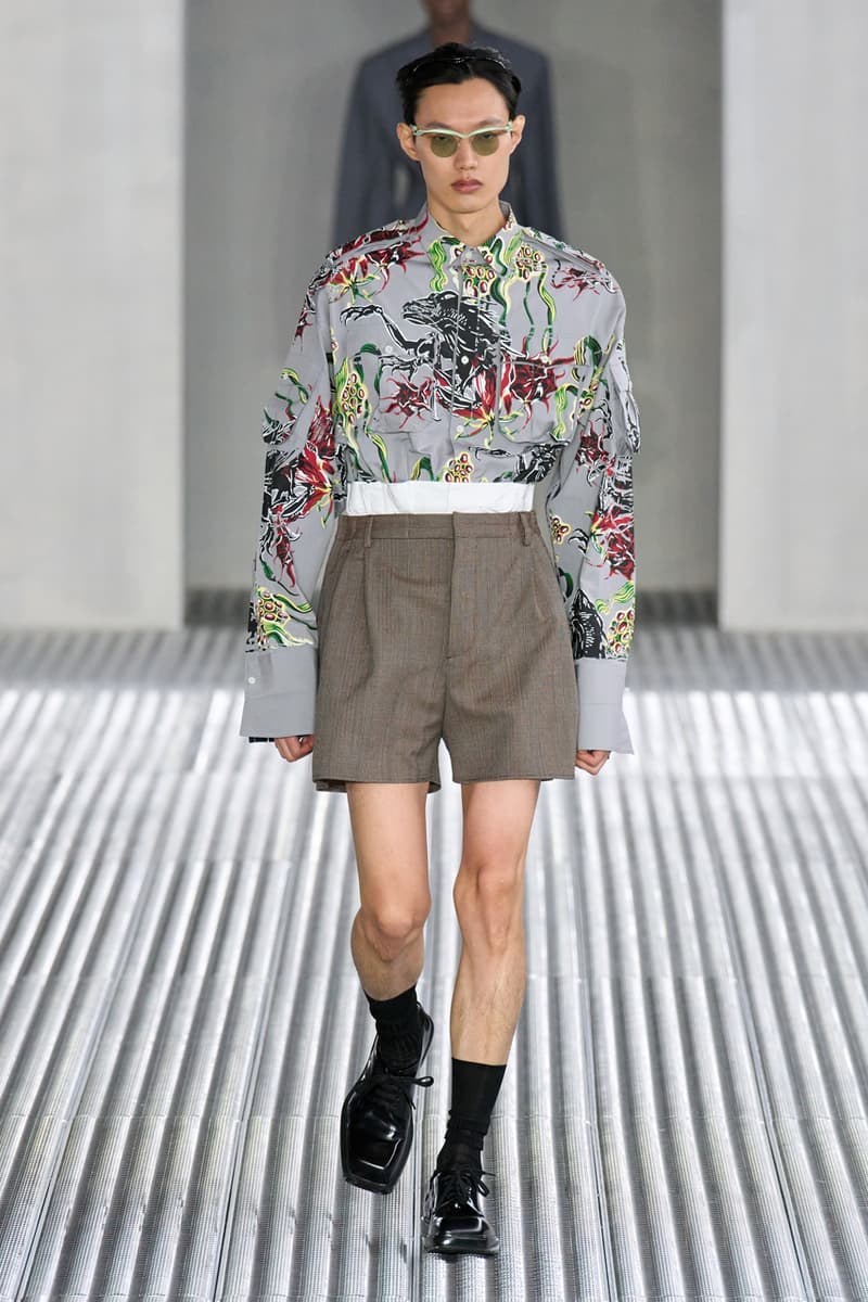 Prada Spring/Summer 2024 Men's Fluid Form Collection Runway Show Miuccia Prada Raf Simons Milan Fashion Week SS24