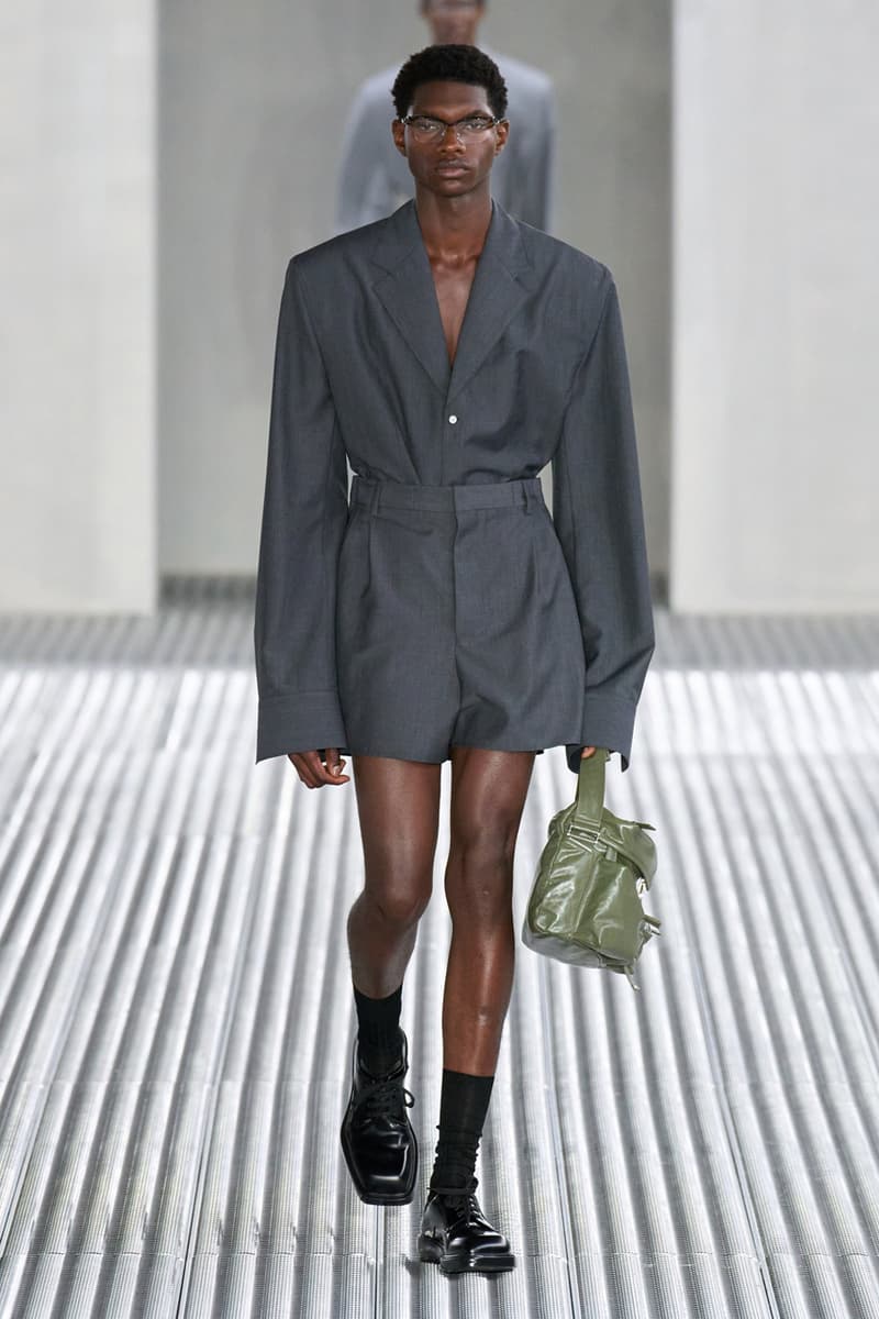 Prada Spring/Summer 2024 Men's Fluid Form Collection Runway Show Miuccia Prada Raf Simons Milan Fashion Week SS24