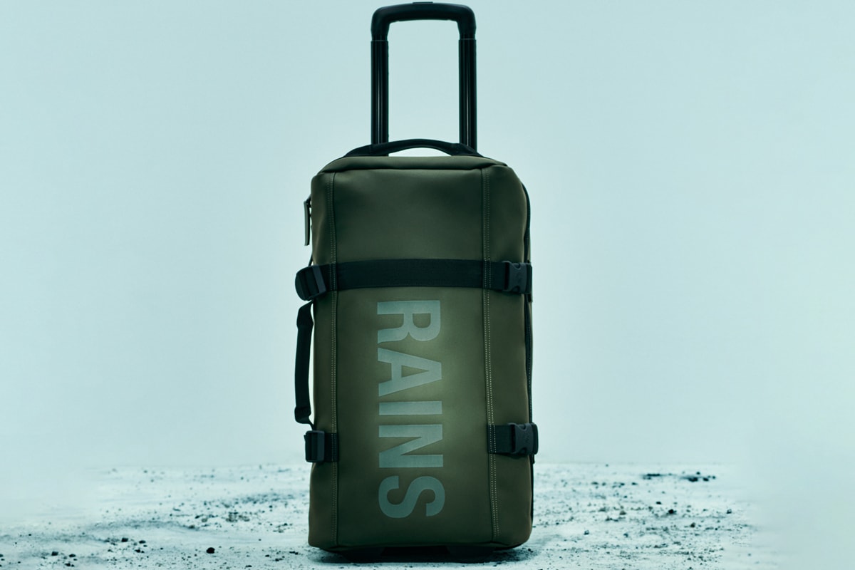 rains travel bags waterproof duffel suitcase outerwear lifestyle durable