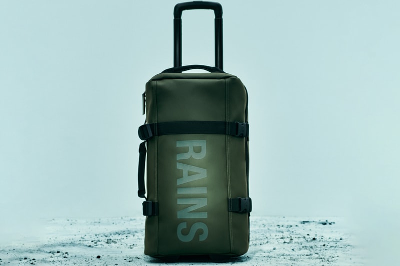 rains travel bags waterproof duffel suitcase outerwear lifestyle durable