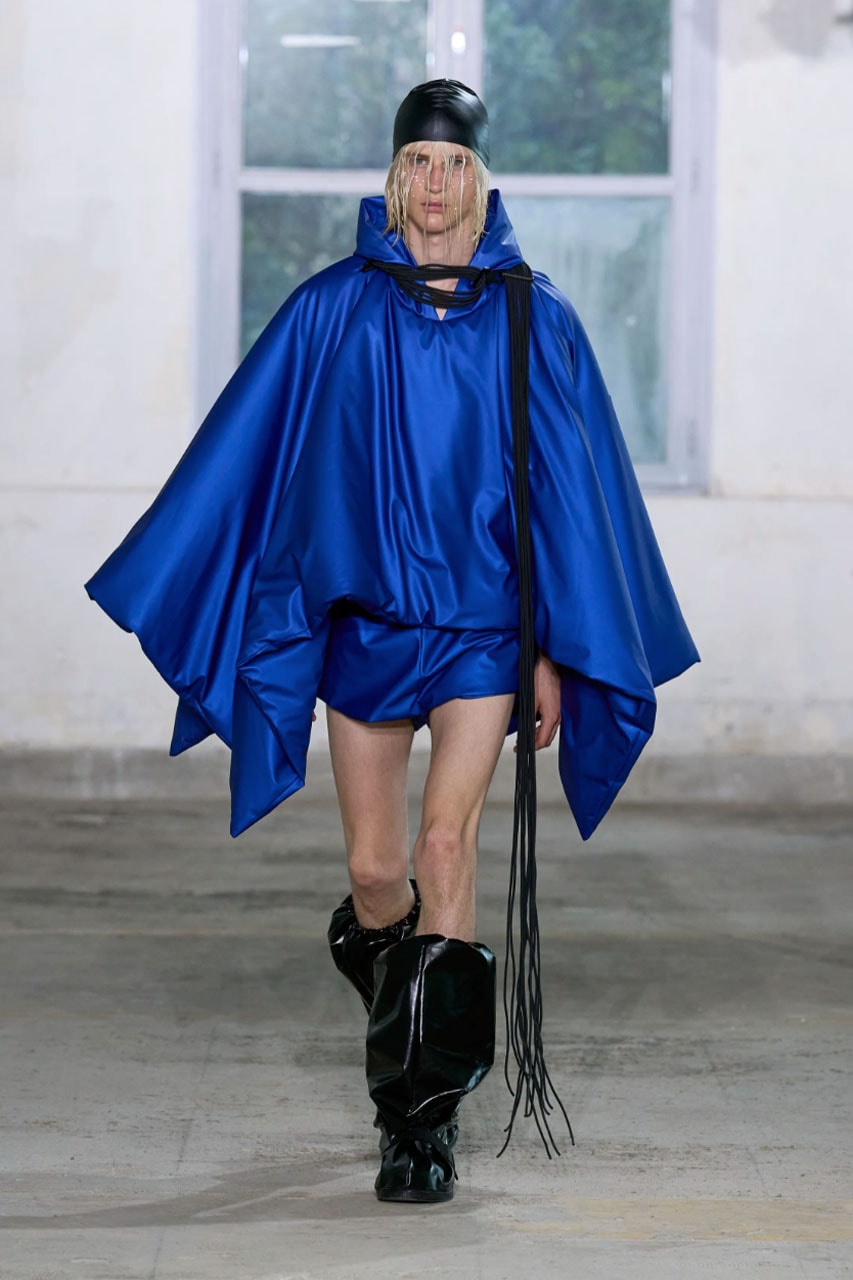 Rains Spring/Summer 2024 Collection Paris Fashion Week Men's Runway Images