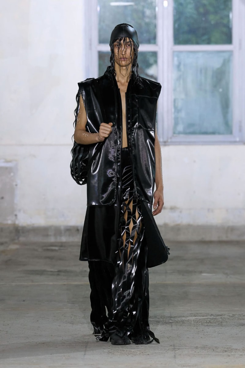Rains Spring/Summer 2024 Collection Paris Fashion Week Men's Runway Images