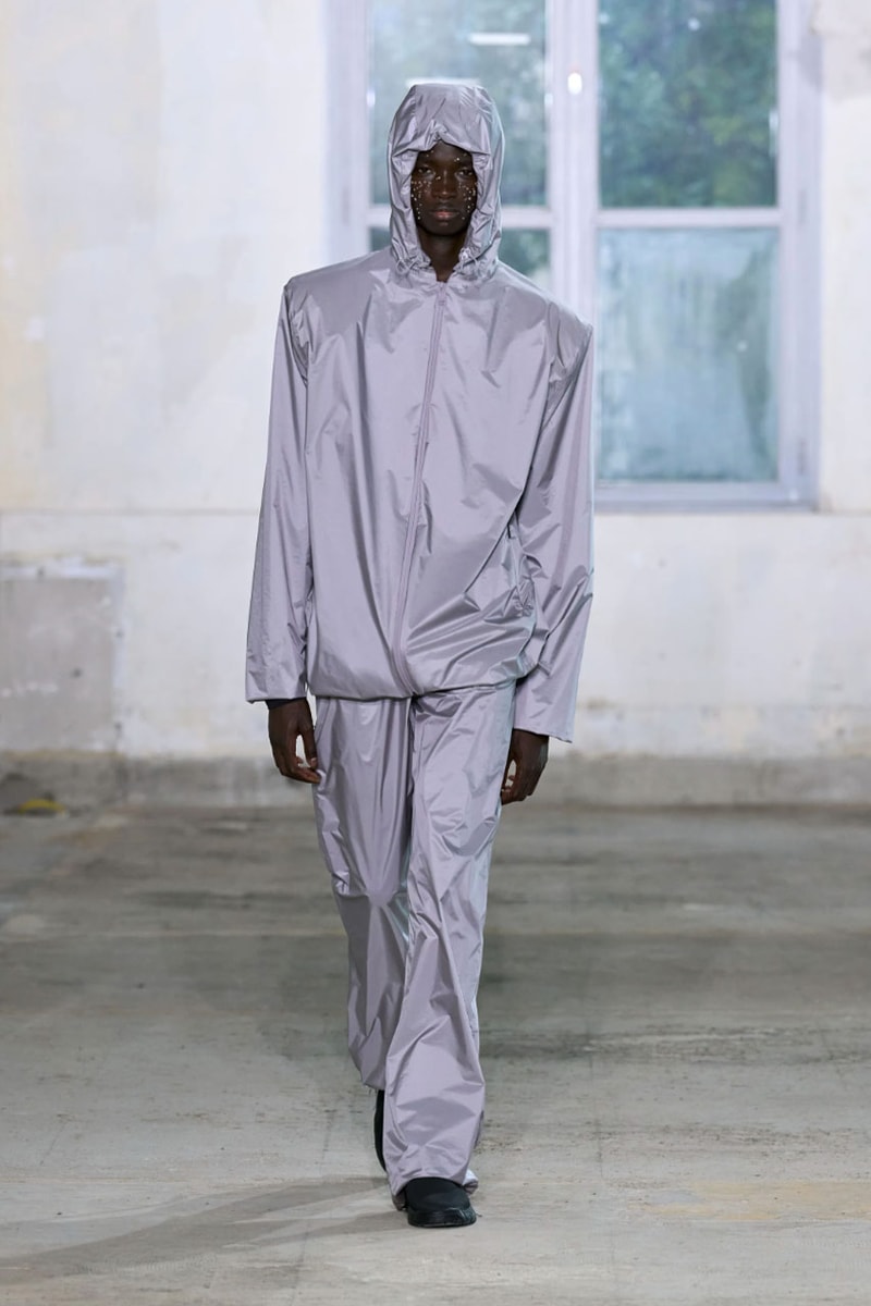 Rains Spring/Summer 2024 Collection Paris Fashion Week Men's Runway Images