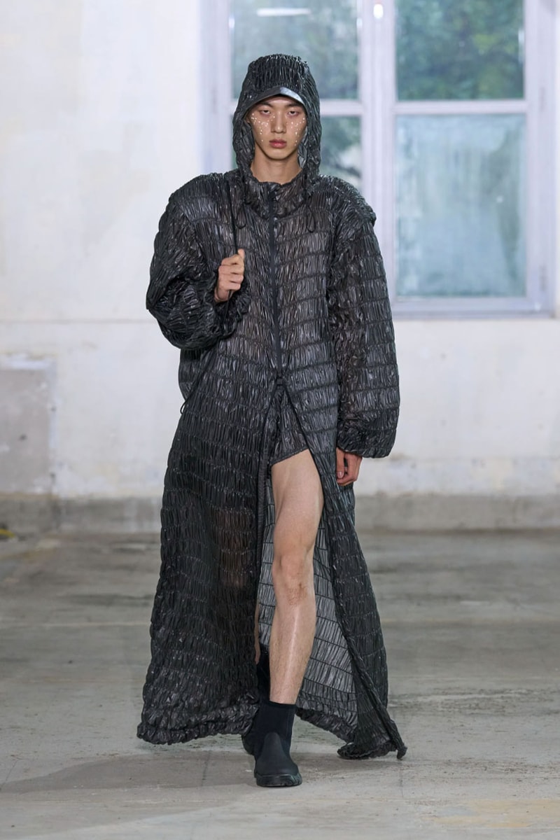Rains Spring/Summer 2024 Collection Paris Fashion Week Men's Runway Images