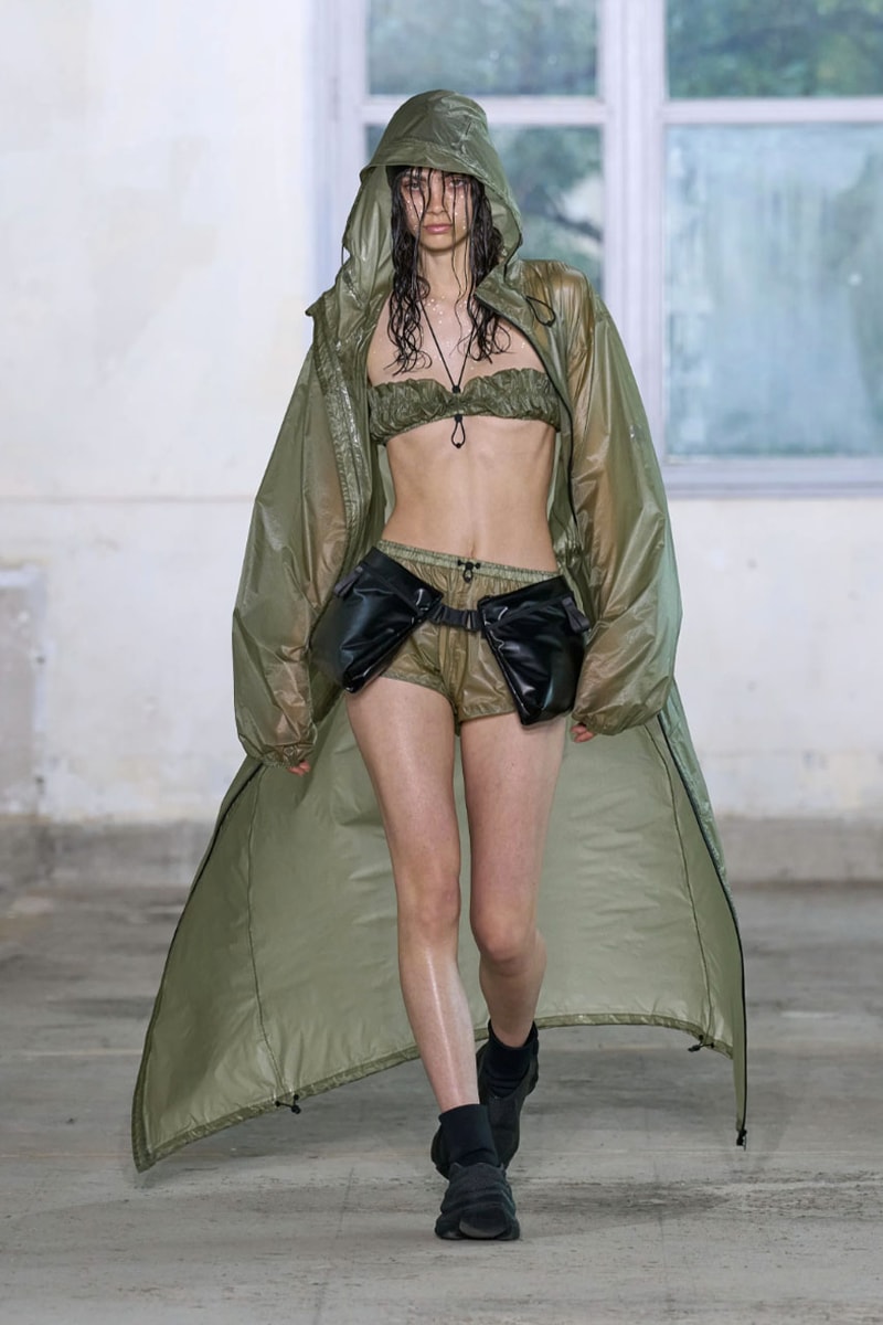 Rains Spring/Summer 2024 Collection Paris Fashion Week Men's Runway Images