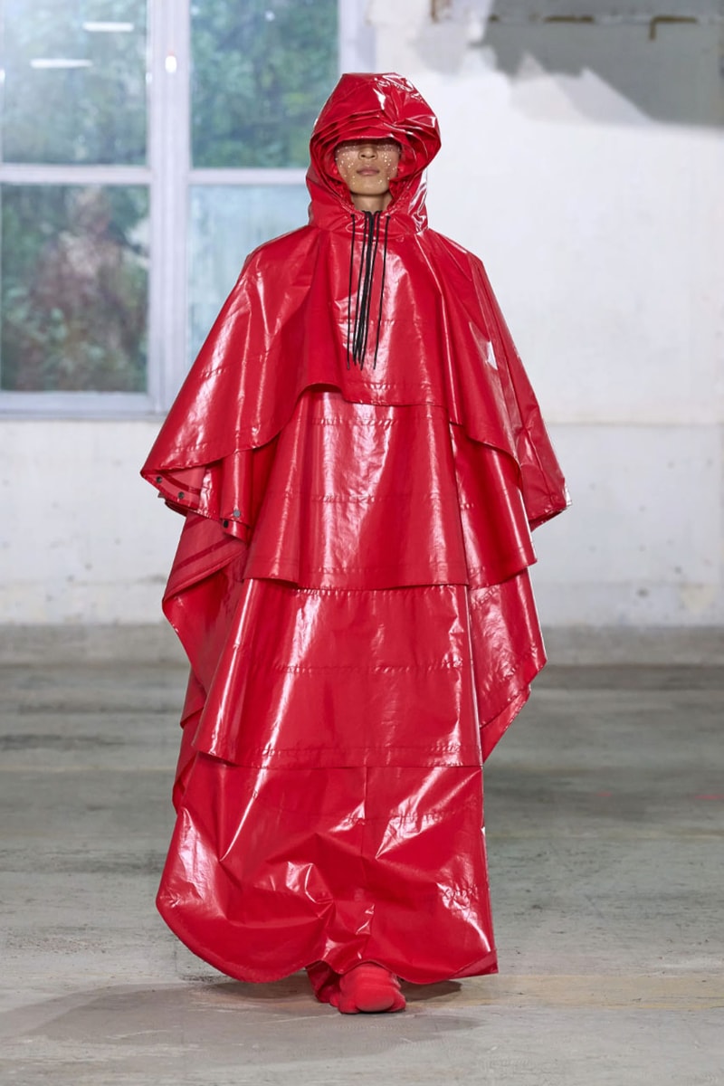 Rains Spring/Summer 2024 Collection Paris Fashion Week Men's Runway Images