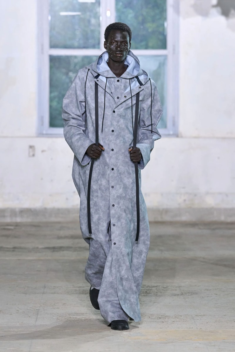 Rains Spring/Summer 2024 Collection Paris Fashion Week Men's Runway Images