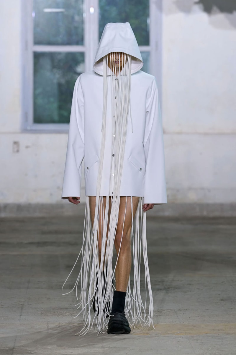Rains Spring/Summer 2024 Collection Paris Fashion Week Men's Runway Images