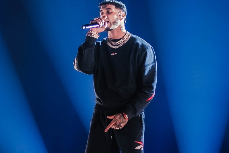 Anuel AA Named Reebok's Newest Brand Ambassador