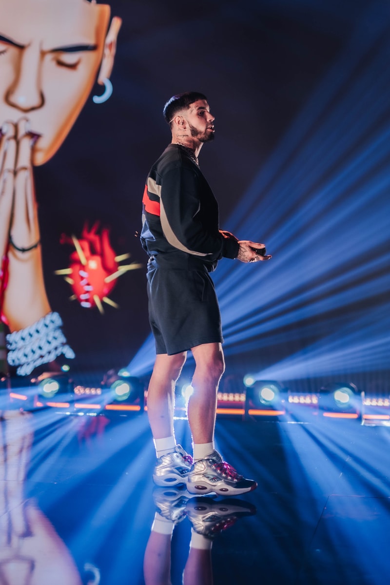 Anuel AA Named Reebok's Newest Brand Ambassador