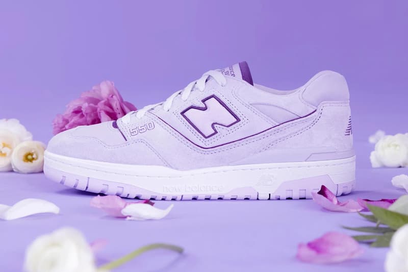 rich paul new balance 550 lavender release date info store list buying guide photos price forever yours lilac