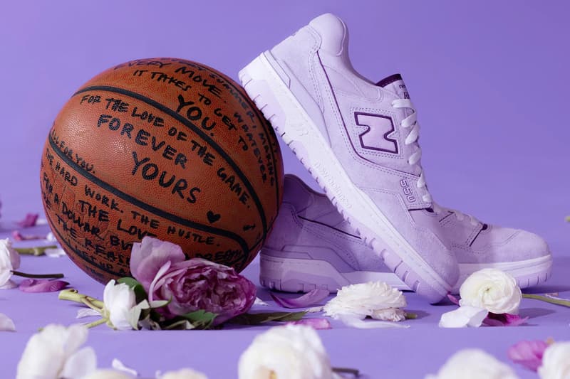 rich paul new balance 550 lavender release date info store list buying guide photos price forever yours lilac