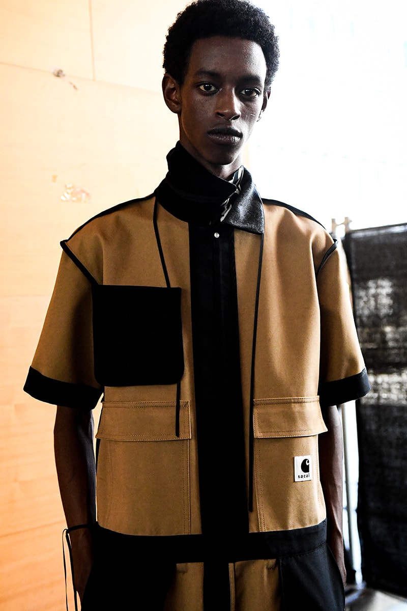 Carhartt WIP Collaborations Adorn sacai SS24