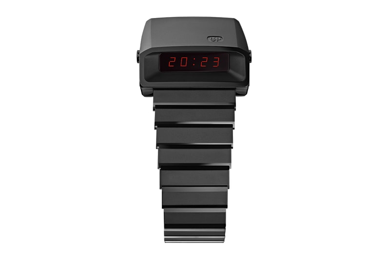 Saint Laurent Reimagines Girard-Perregaux's Casquette Digital Watch rive droite limited edition casio luxury alternative anthony vaccarello