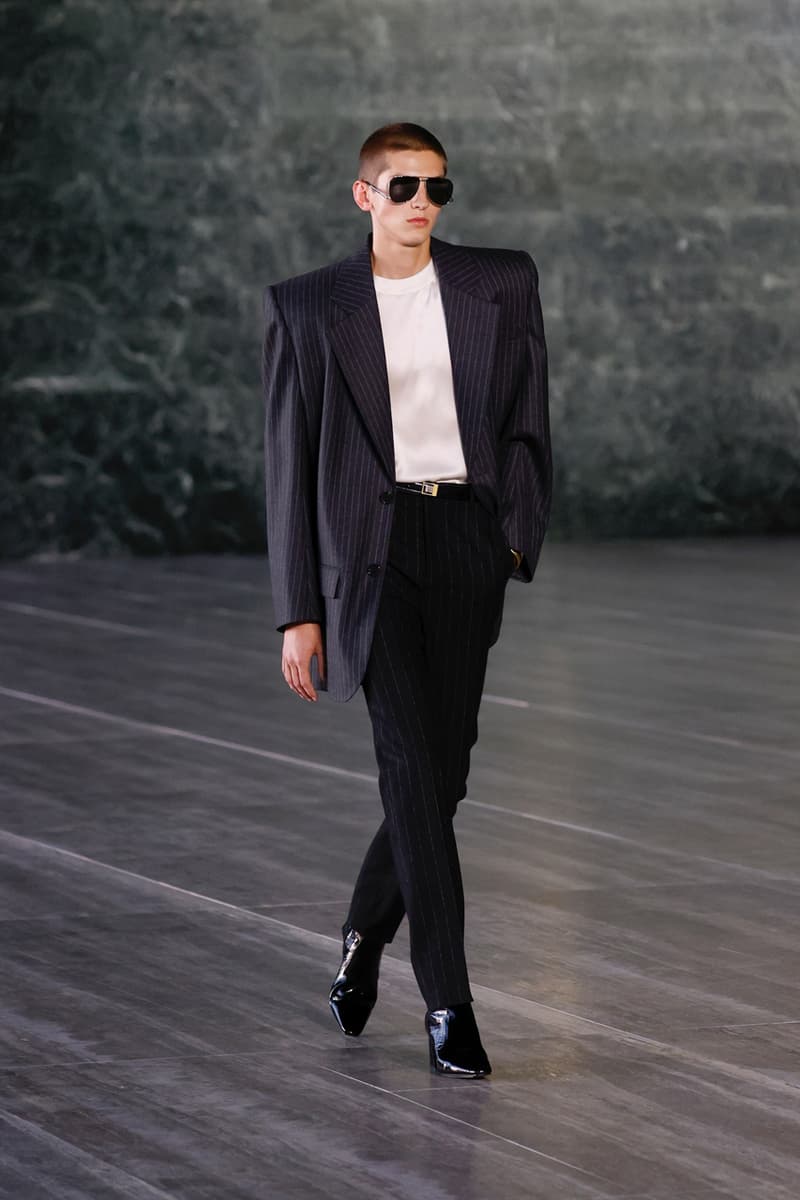 Saint Laurent Spring/Summer 2024 Menswear Runway Show Berlin Neue Nationalgalerie Ludwig Mies van der Rohe Review Looks Report 