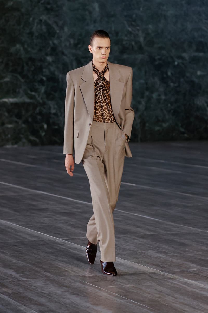 Saint Laurent Spring/Summer 2024 Menswear Runway Show Berlin Neue Nationalgalerie Ludwig Mies van der Rohe Review Looks Report 