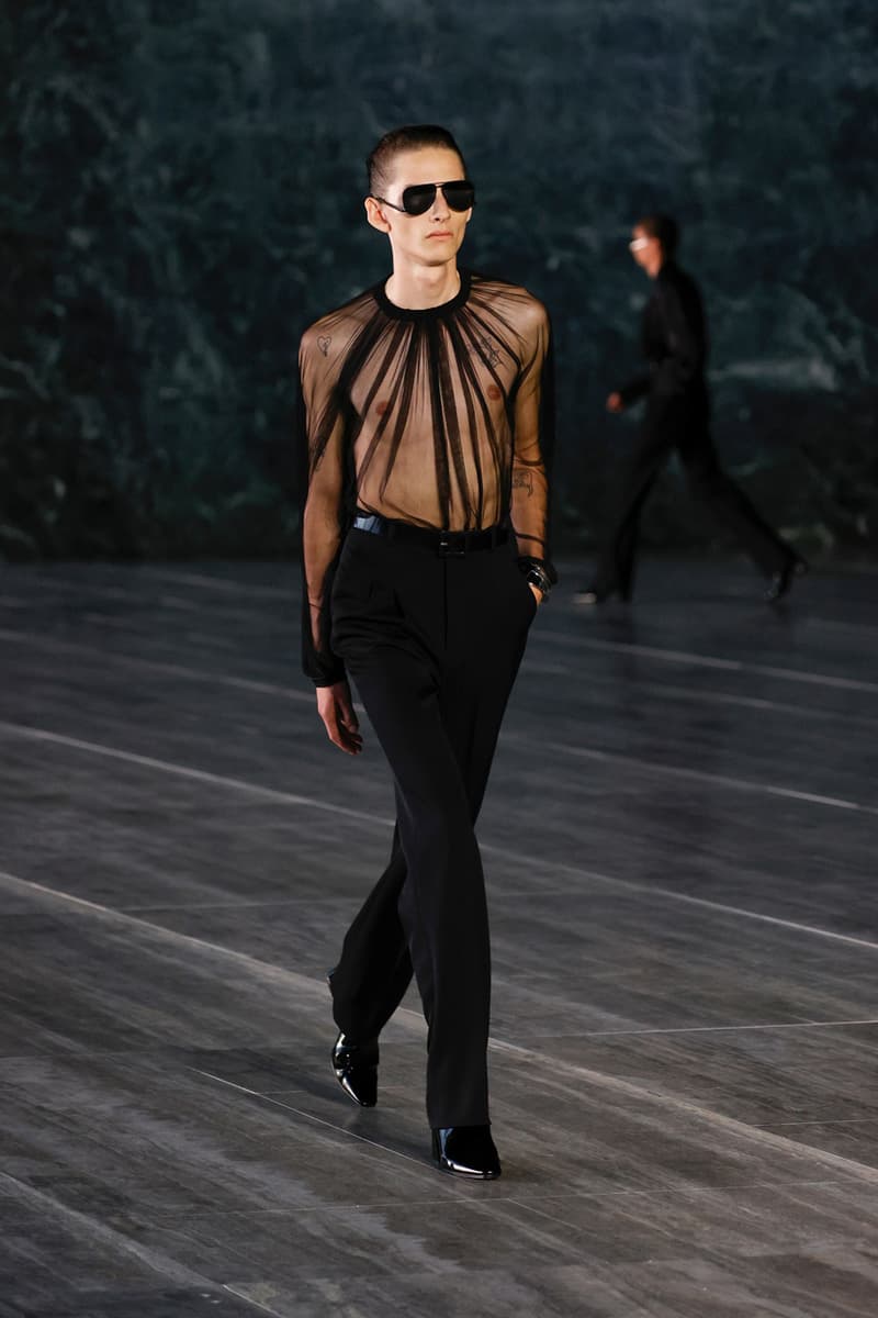 Saint Laurent Spring/Summer 2024 Menswear Runway Show Berlin Neue Nationalgalerie Ludwig Mies van der Rohe Review Looks Report 