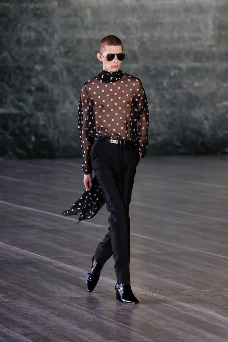 Saint Laurent Spring/Summer 2024 Menswear Runway Show Berlin Neue Nationalgalerie Ludwig Mies van der Rohe Review Looks Report 