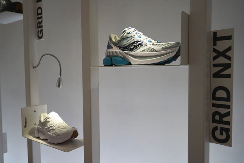 saucony originals 125th anniversary colour plus company sneaker ss24 spring summer 24 collection grid shadow jazz NXT progrid