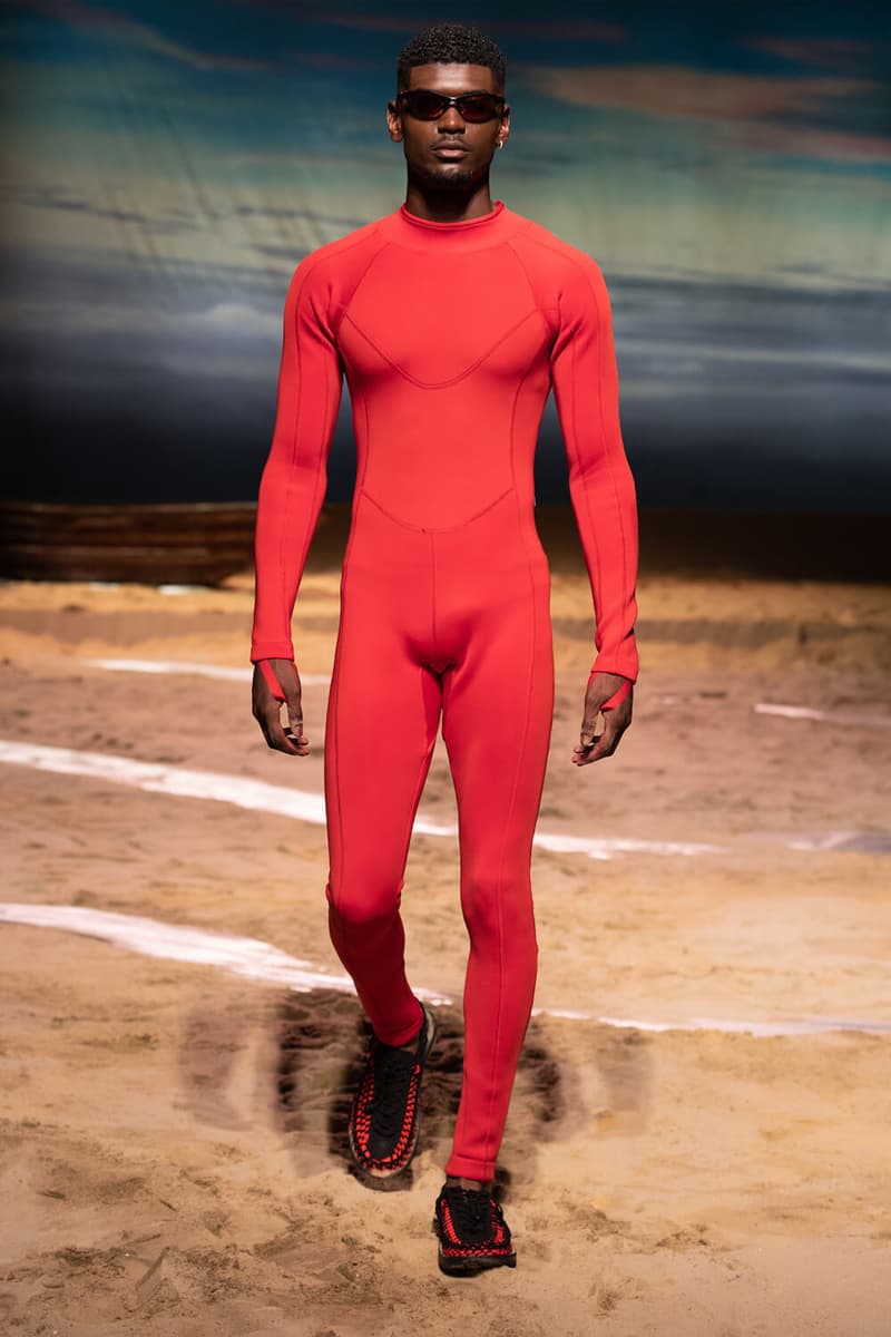 Saul Nash Spring Summer 2024 Runway menswear London fashion week beach swim swimwear