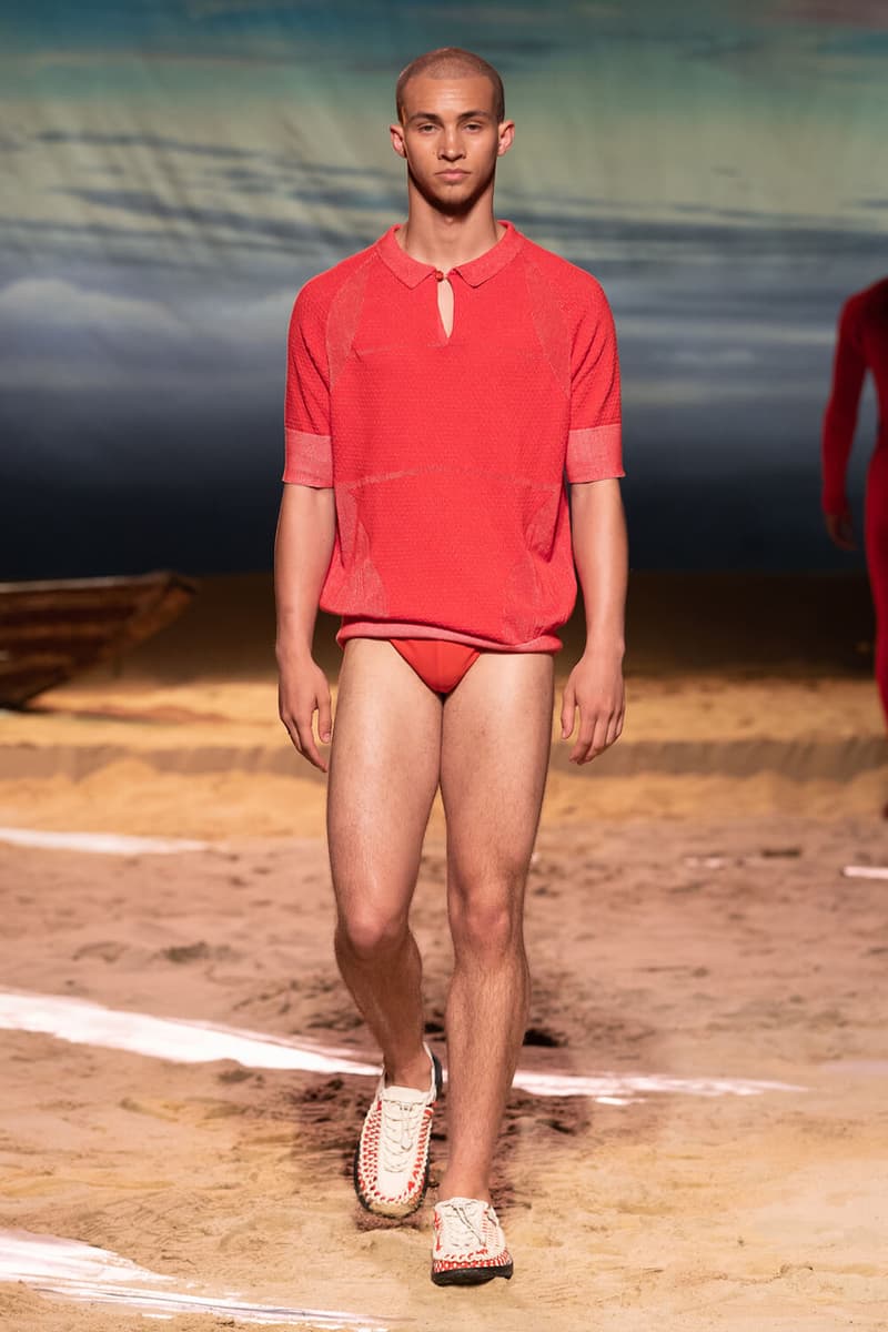 Saul Nash Spring Summer 2024 Runway menswear London fashion week beach swim swimwear