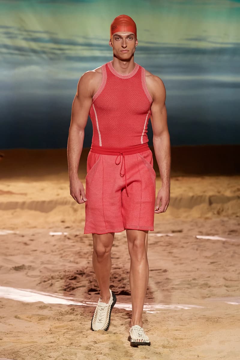 Saul Nash Spring Summer 2024 Runway menswear London fashion week beach swim swimwear