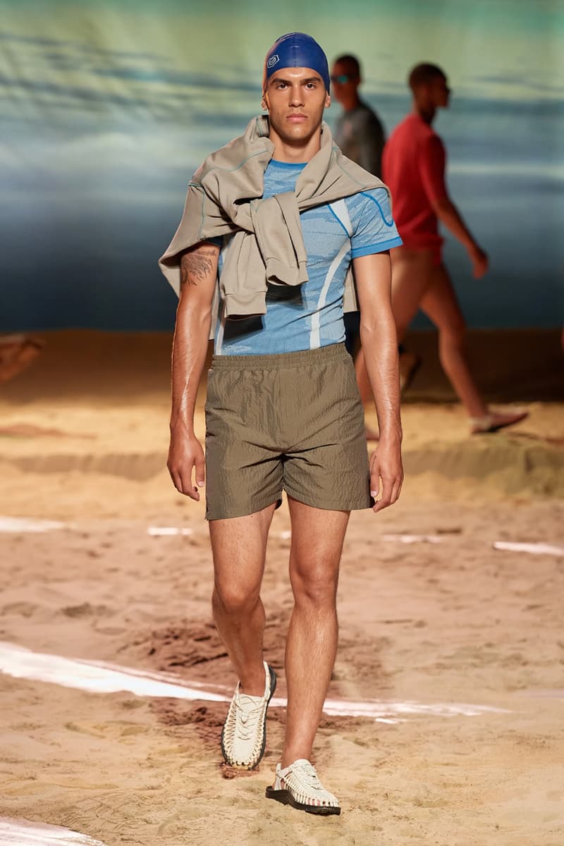 Saul Nash Spring Summer 2024 Runway menswear London fashion week beach swim swimwear