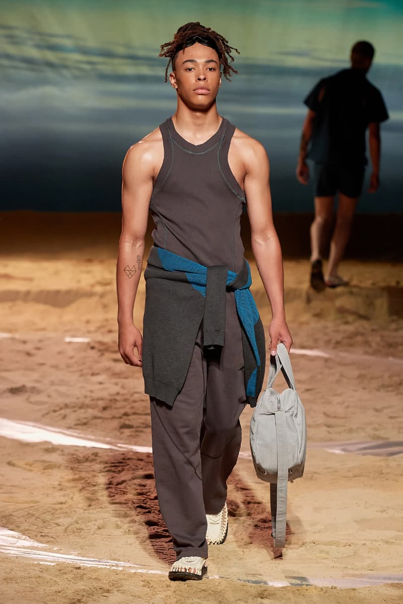 Saul Nash Spring Summer 2024 Runway menswear London fashion week beach swim swimwear