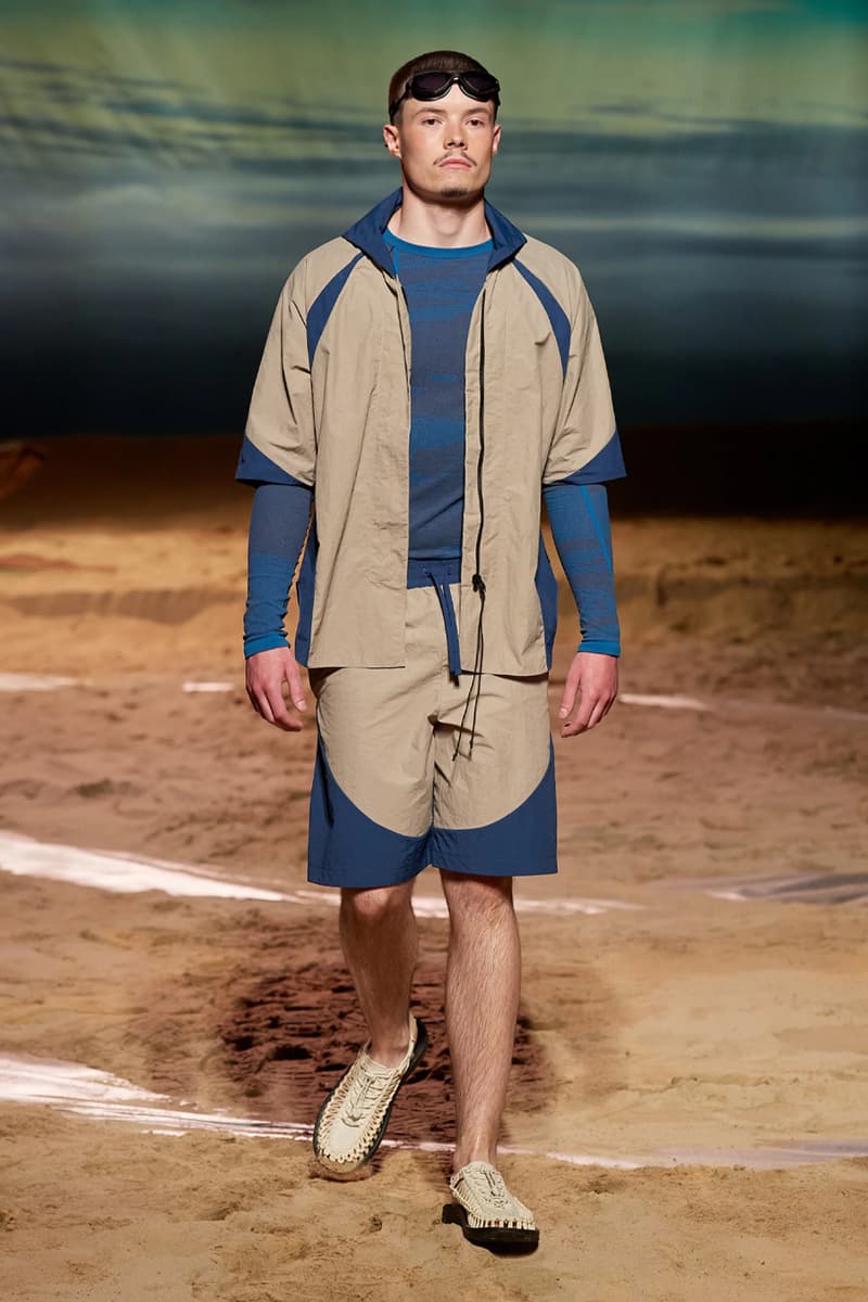 Saul Nash Spring Summer 2024 Runway menswear London fashion week beach swim swimwear