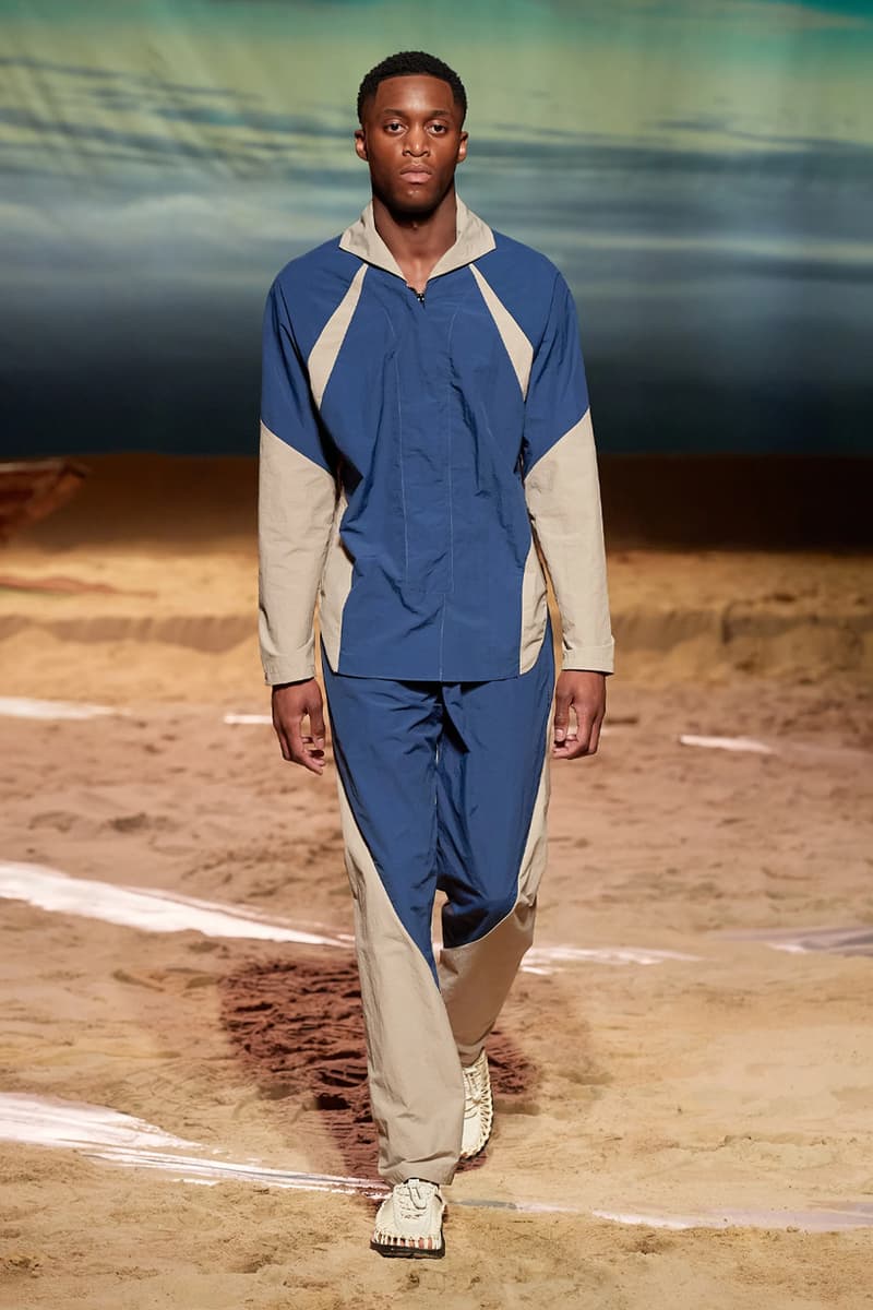 Saul Nash Spring Summer 2024 Runway menswear London fashion week beach swim swimwear