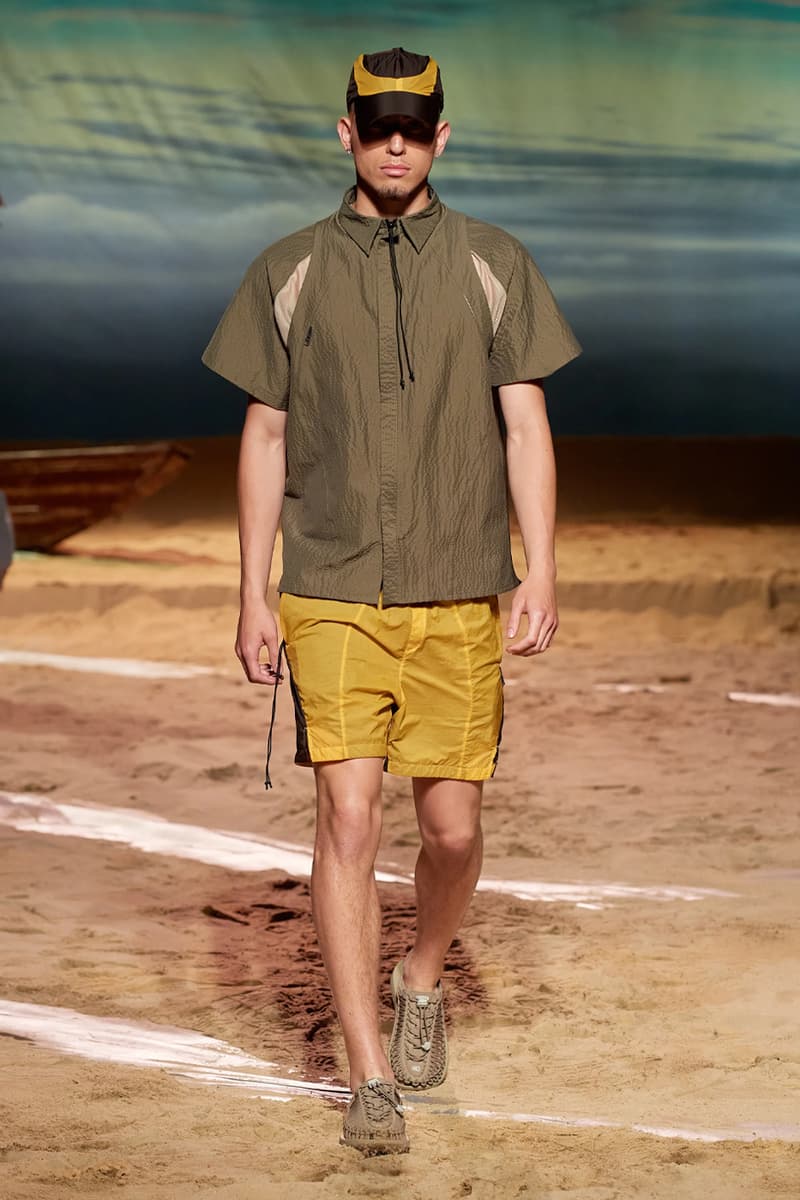 Saul Nash Spring Summer 2024 Runway menswear London fashion week beach swim swimwear