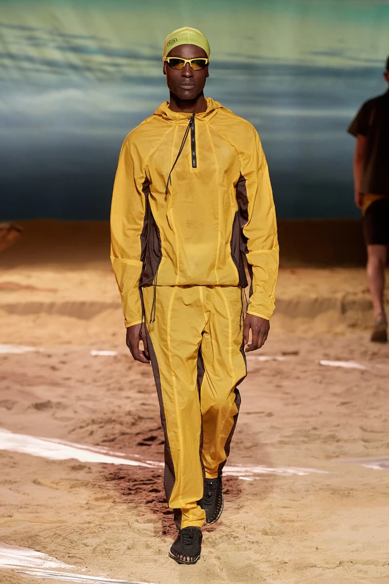 Saul Nash Spring Summer 2024 Runway menswear London fashion week beach swim swimwear