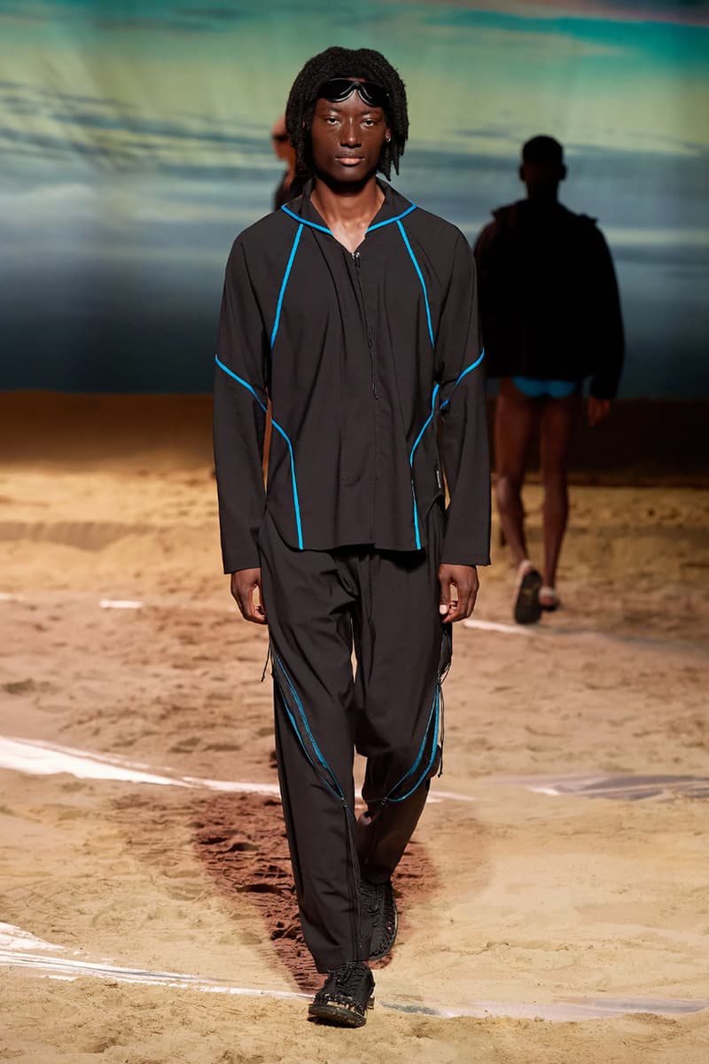 Saul Nash Spring Summer 2024 Runway menswear London fashion week beach swim swimwear