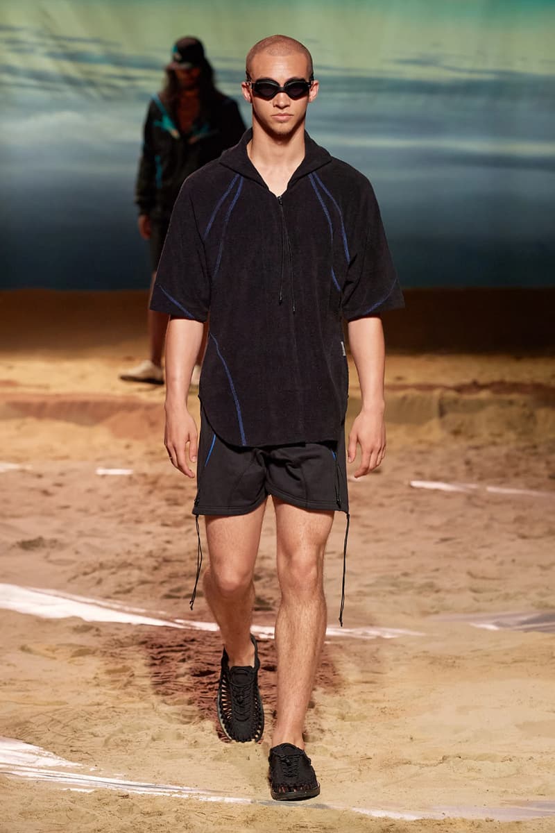 Saul Nash Spring Summer 2024 Runway menswear London fashion week beach swim swimwear