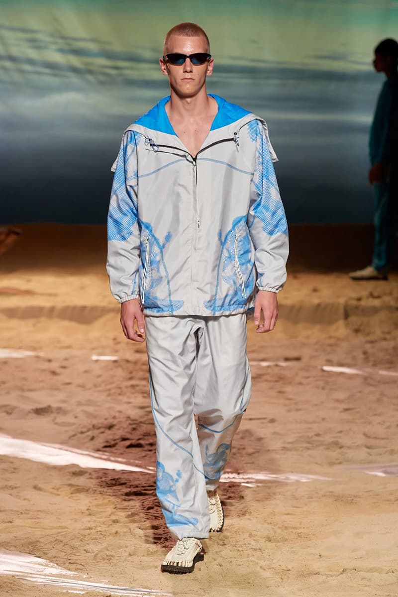 Saul Nash Spring Summer 2024 Runway menswear London fashion week beach swim swimwear