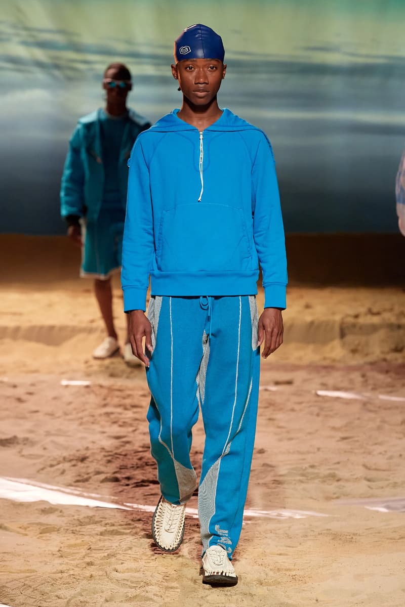 Saul Nash Spring Summer 2024 Runway menswear London fashion week beach swim swimwear