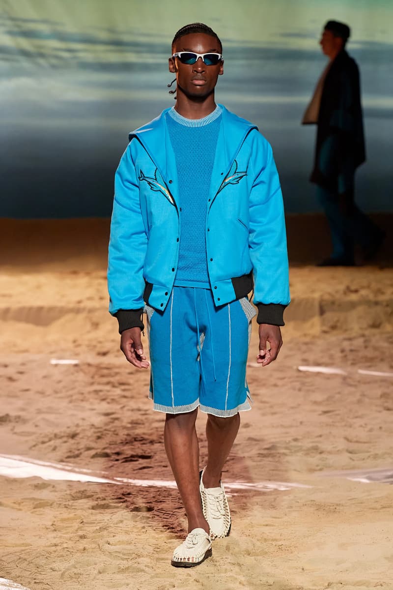 Saul Nash Spring Summer 2024 Runway menswear London fashion week beach swim swimwear