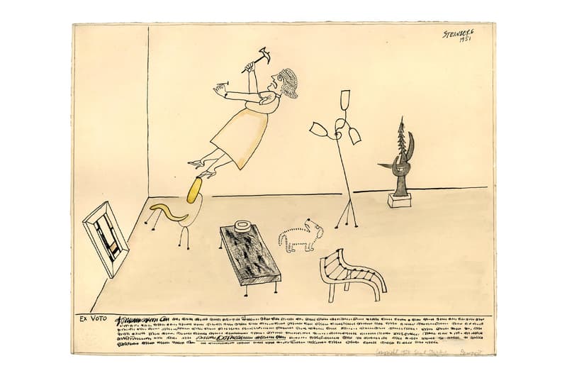 Saul Steinberg Eames Institute Online Exhibit 8 Charles and Ray Eames Case Study House Info