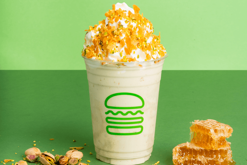 Shake Shack Hong Kong Pistachio Shake Release Information details date Baklava summer custard limited edition