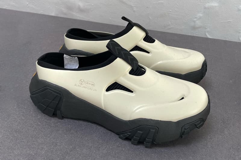 Slam Jam Vibram second collaboration sneakers spring summer 2024 ss24 post slip on mule release info date price