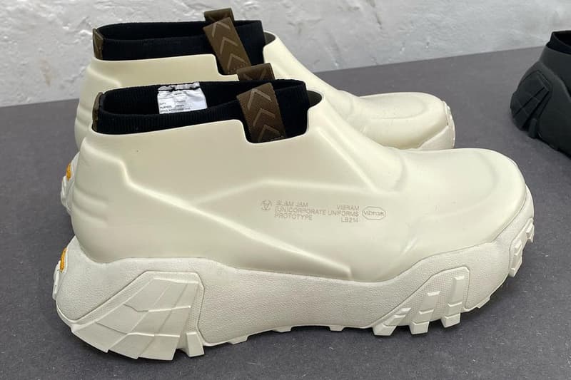 Slam Jam Vibram second collaboration sneakers spring summer 2024 ss24 post slip on mule release info date price