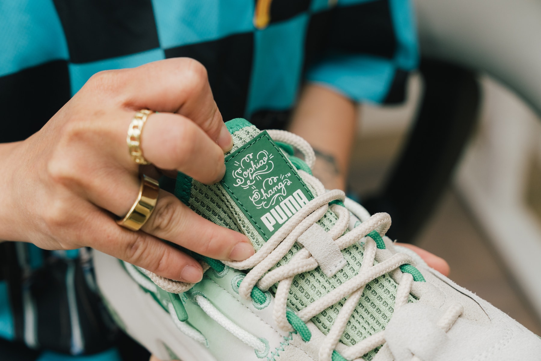 Hypeart visits sophia chang puma sneaker design illustration art