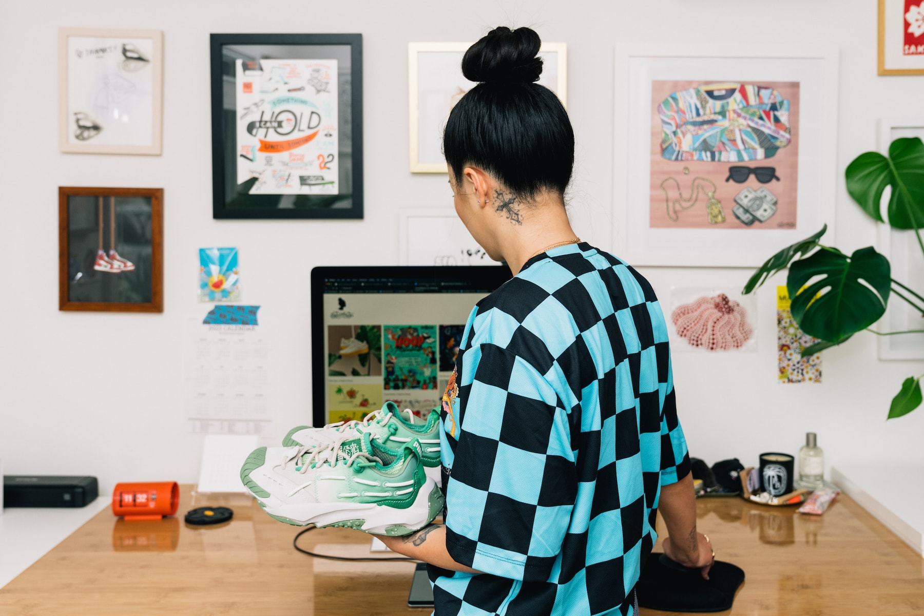 Hypeart visits sophia chang puma sneaker design illustration art