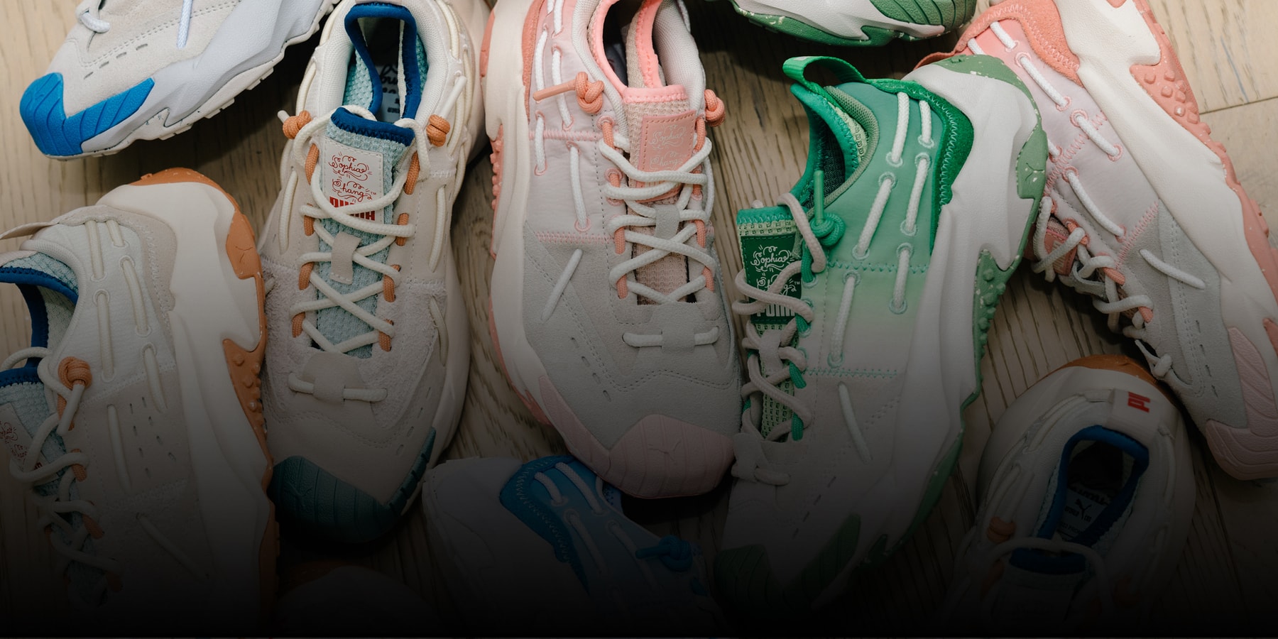 Hypeart visits sophia chang puma sneaker design illustration art