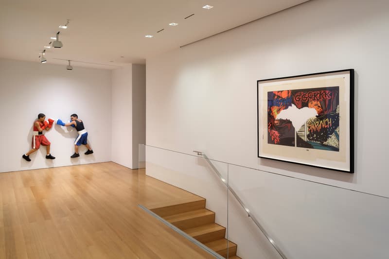 flag art foundation artists art exhibition Strike Fast, Dance Lightly: Artists on Boxing
